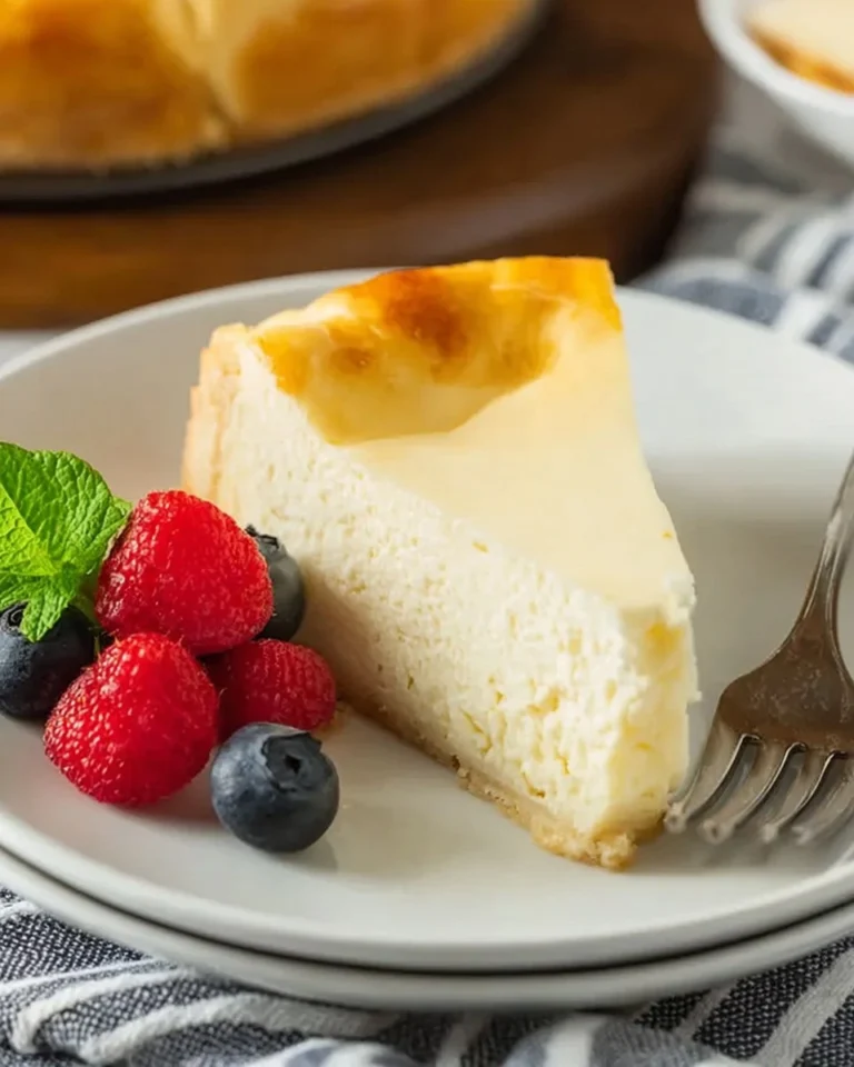 Kaesekuchen-ohne-Boden-mit-Mandarinen-Rezept