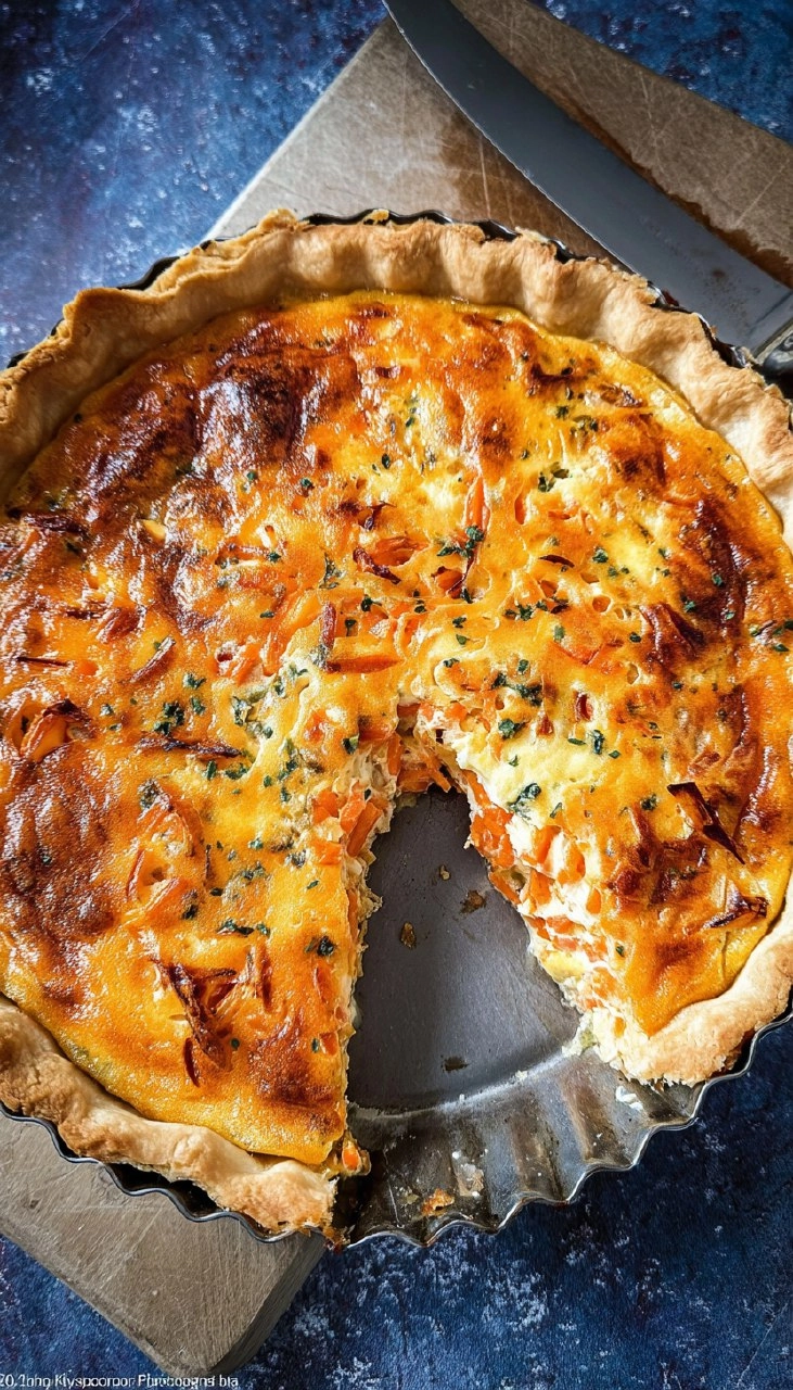 Karotten-Quiche