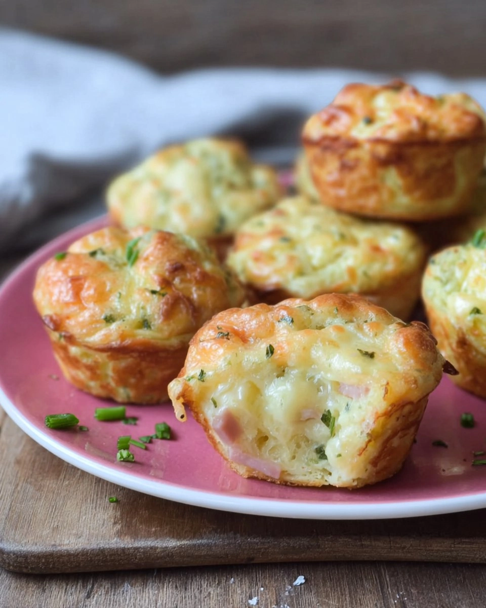 Kartoffel-Muffins mit Schinken & Käse