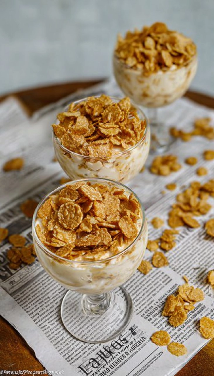 Lotus Dessert im Glas
