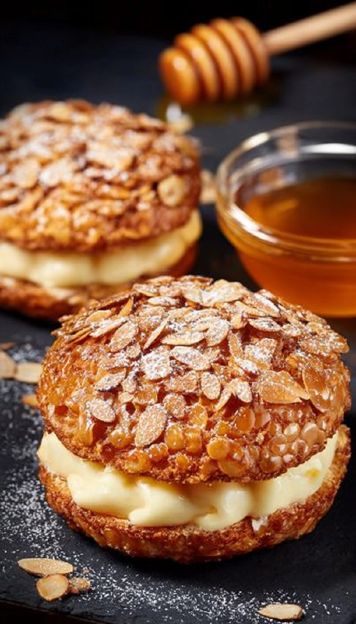 Mini Bienenstich Törtchen