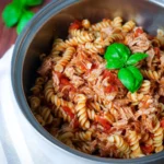 Nudeln-mit-Thunfisch-Rezept