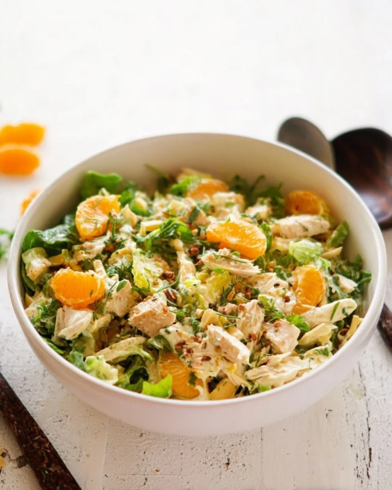 Omas-Gefluegelsalat-mit-Mandarinen-Rezept
