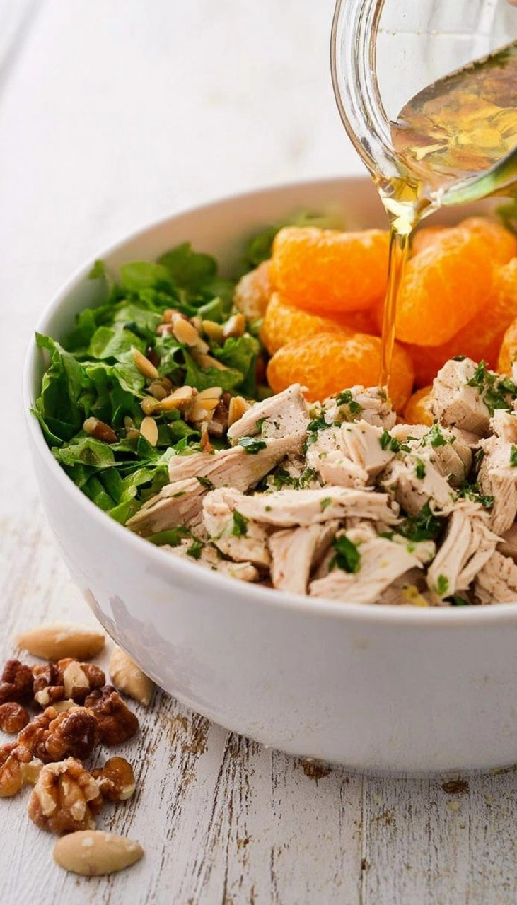Omas Geflügelsalat mit Mandarinen