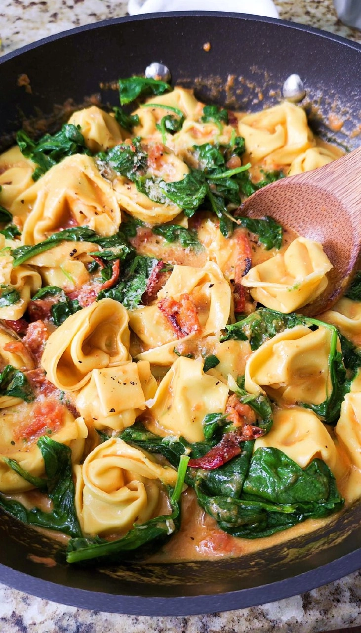 One Pot Tortellini als Familienliebling