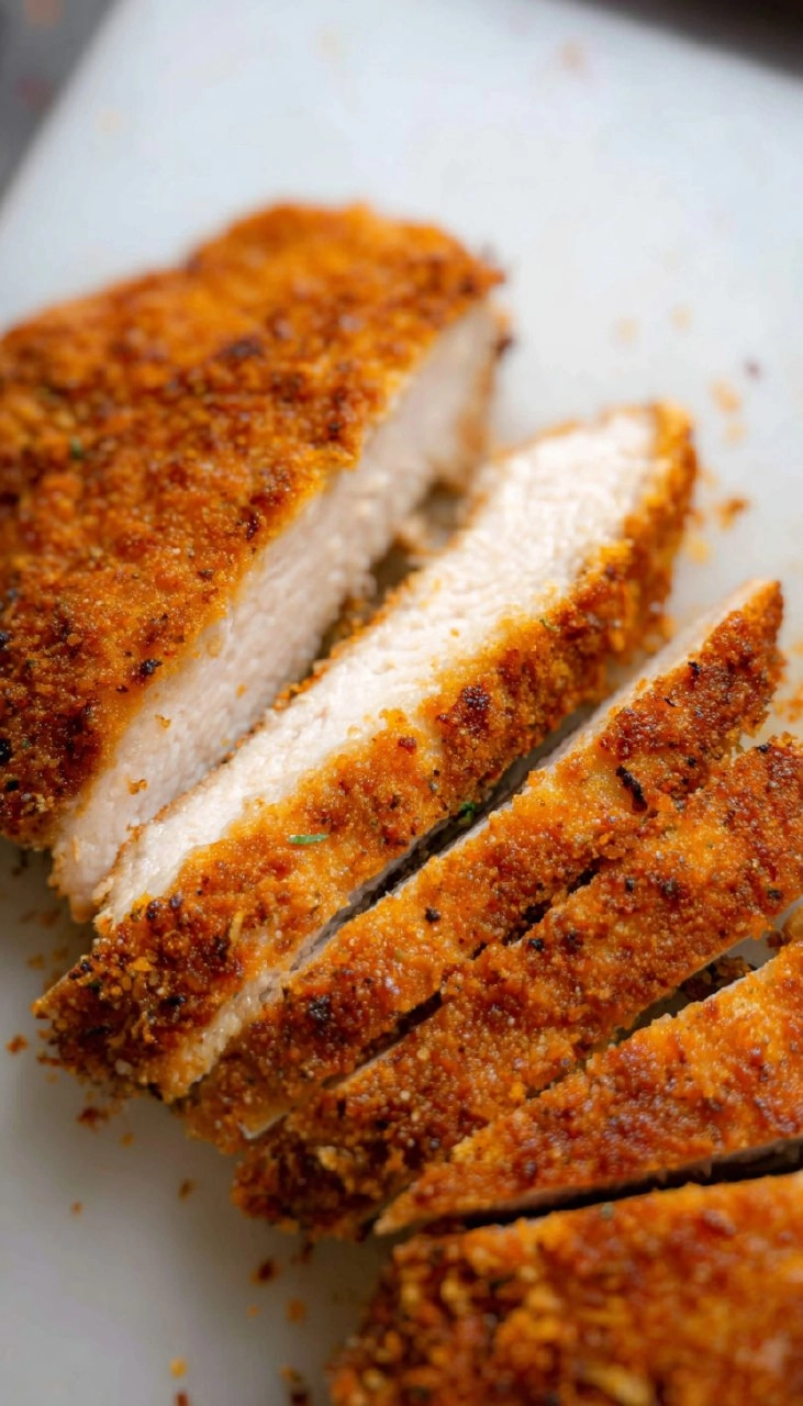 Paniertes Hähncheninnenfilet im Airfryer 80 Paniertes Hähncheninnenfilet im Airfryer