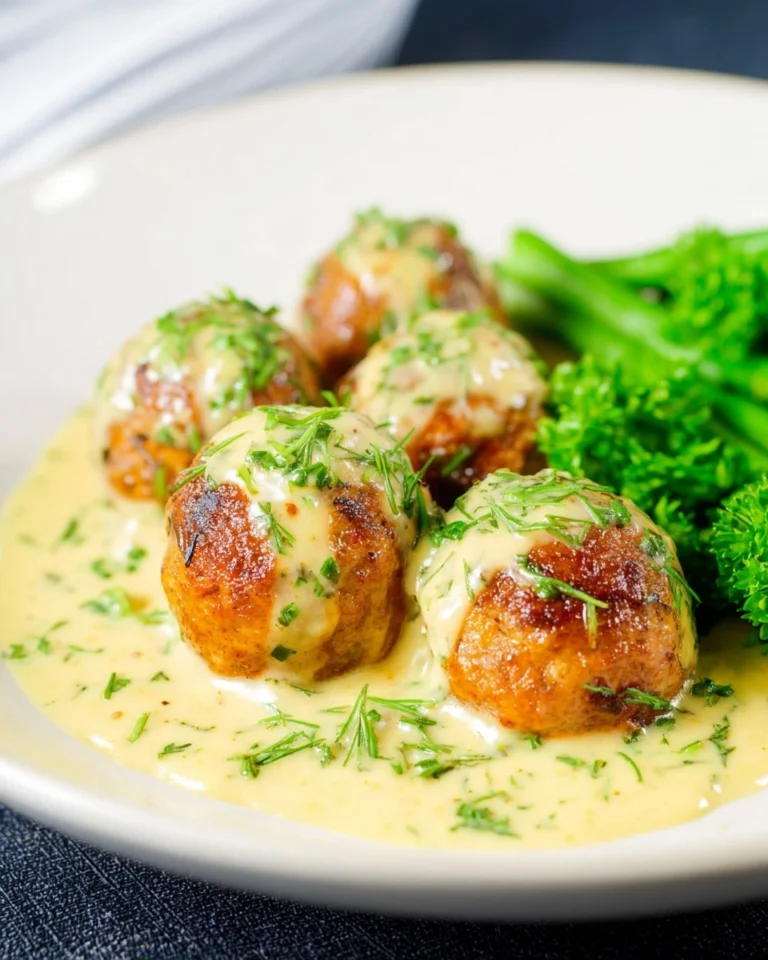 Saftige-Frikadellen-mit-Senfsosse-Rezept