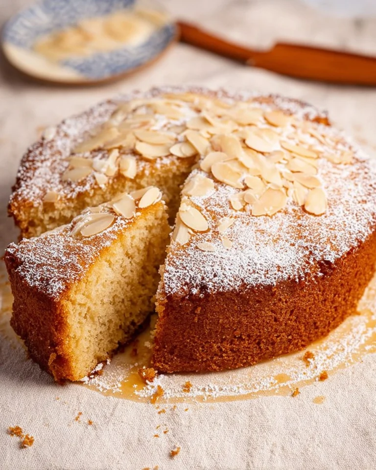 Saftiger-Mandelkuchen-ohne-Ei-Rezept