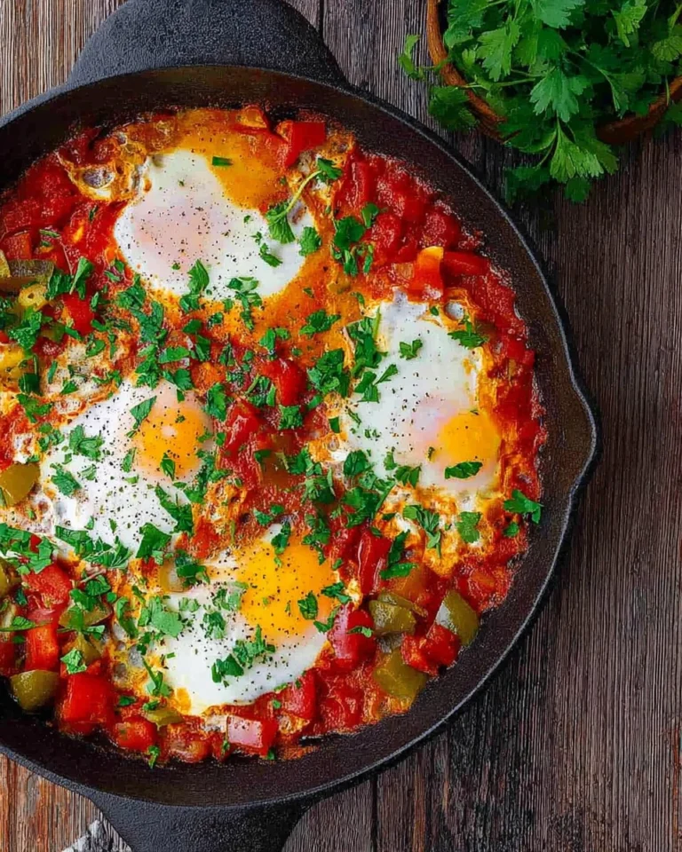 Shakshuka-–-versunkene-Eier-in-Tomatensauce-Rezept