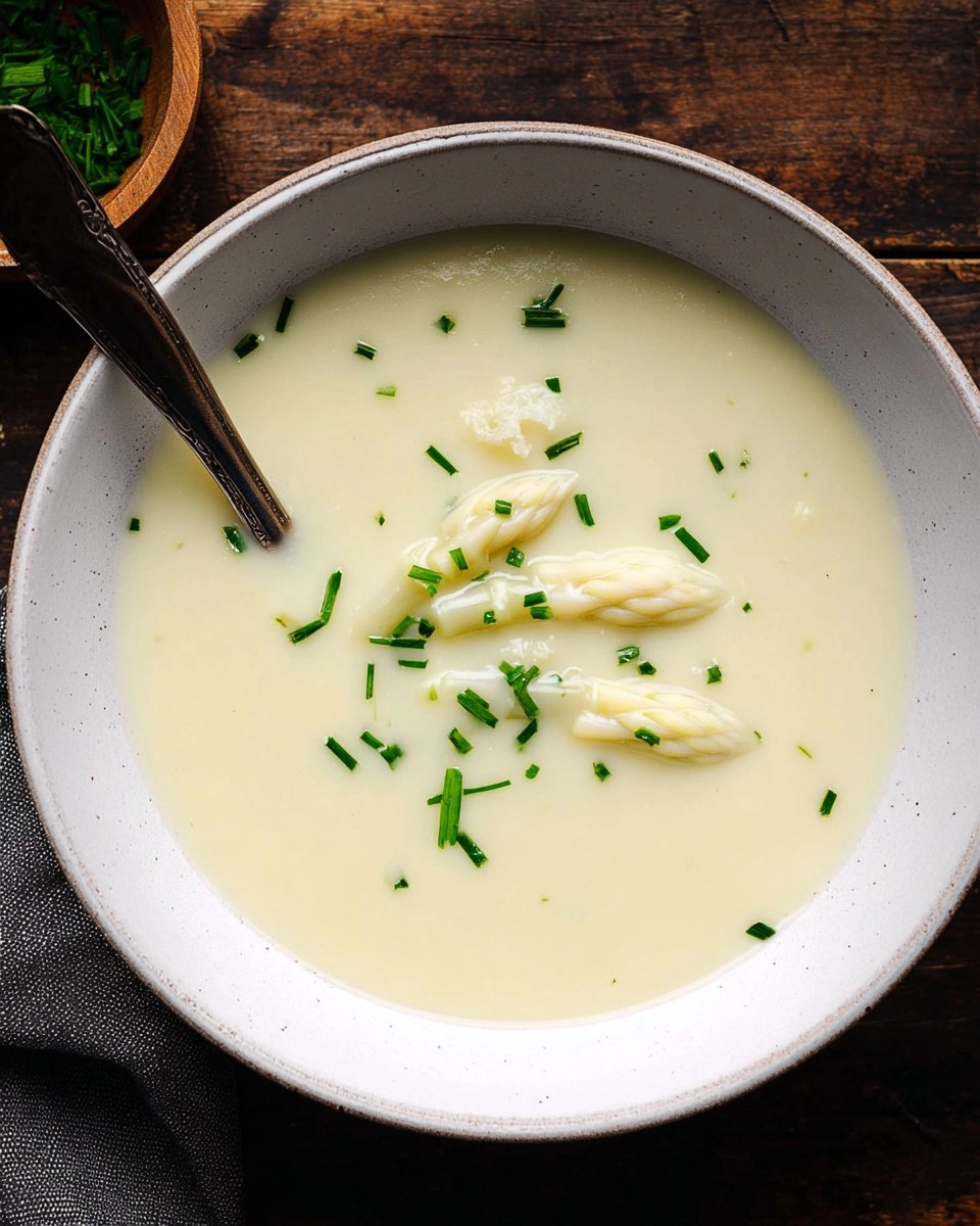 Spargelcremesuppe