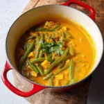 Tofu-Curry-mit-gruenen-Bohnen-Rezept
