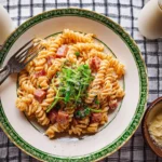 Vegane-Schinkennudeln-Rezept
