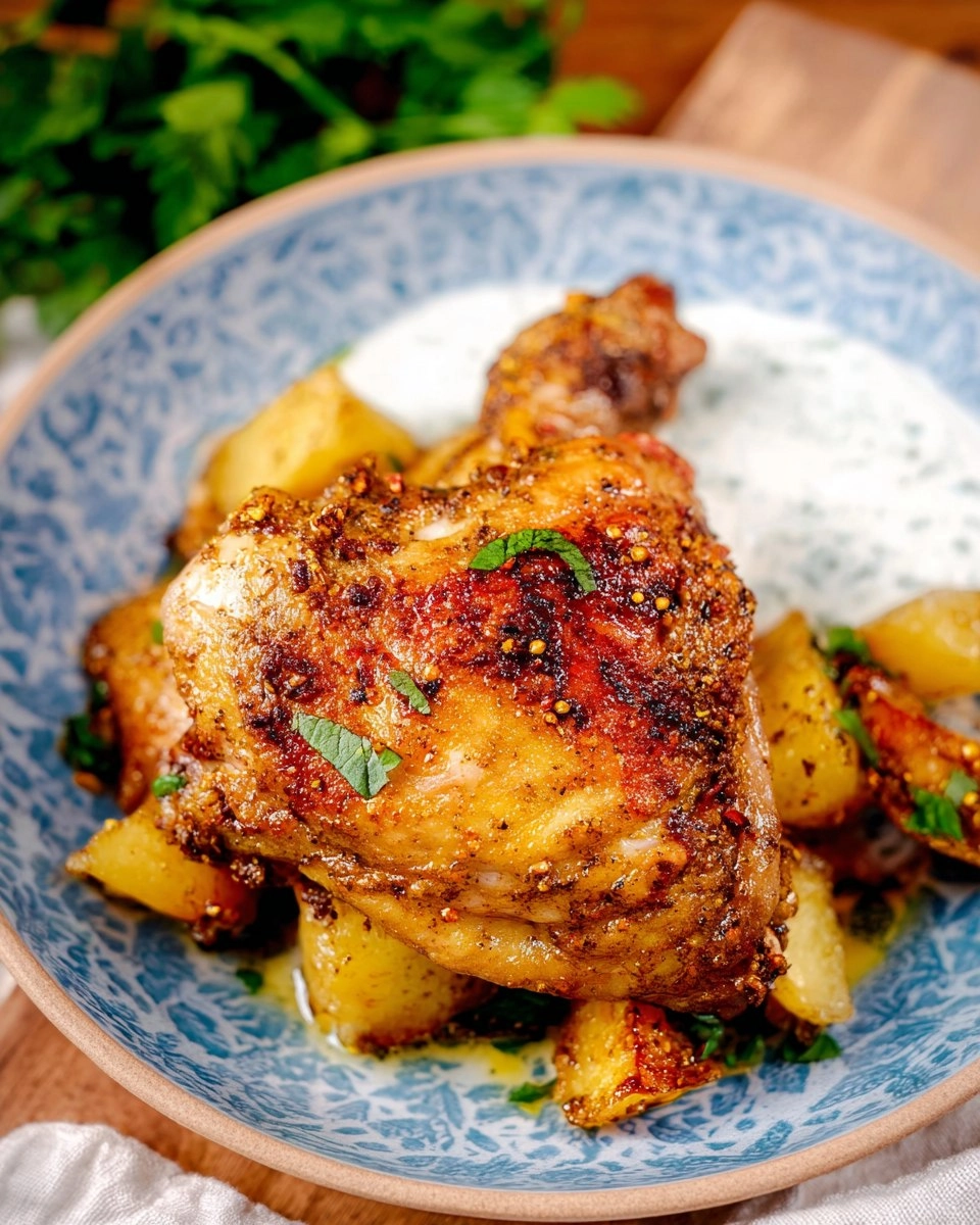 Za'atar Hähnchenschenkel aus der Heißluftfritteuse 124 Za'atar Hähnchenschenkel aus der Heißluftfritteuse