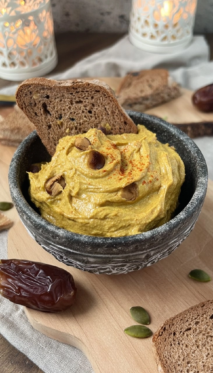 Curry-Dattel-Dip