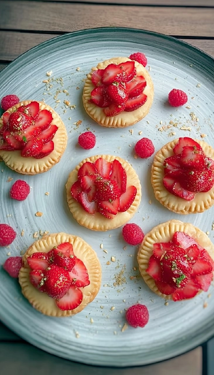 Erdbeertartelettes
