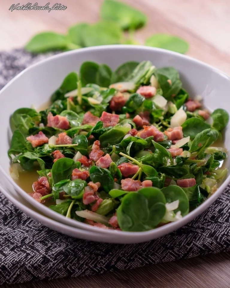 Feldsalat-mit-Speck-und-Bruehe-Rezept
