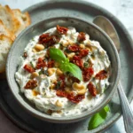 Frischkaese-Aufstrich-mit-getrockneten-Tomaten-Rezept