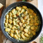 Gnocchi-in-Sahnesauce-Rezept