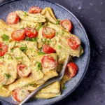 Maultaschen-Pfanne-Mit-Tomaten-Und-Kaese-Rezept
