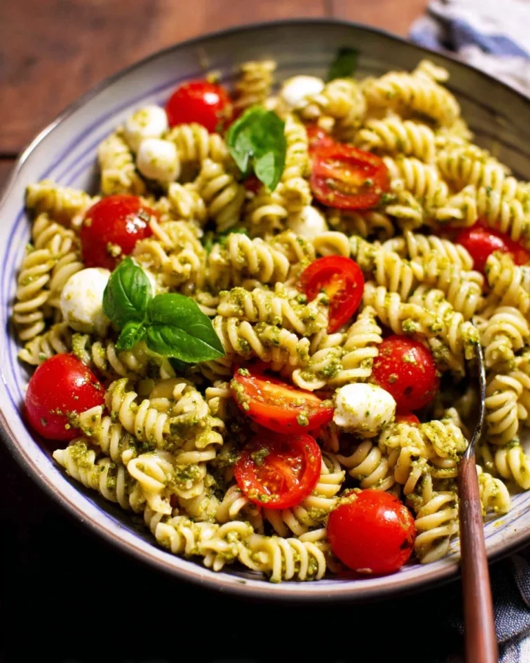 Nudelsalat-mit-Pesto-Rezept