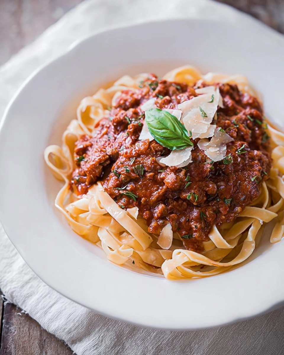 Pasta Bolognese mit Salsiccia