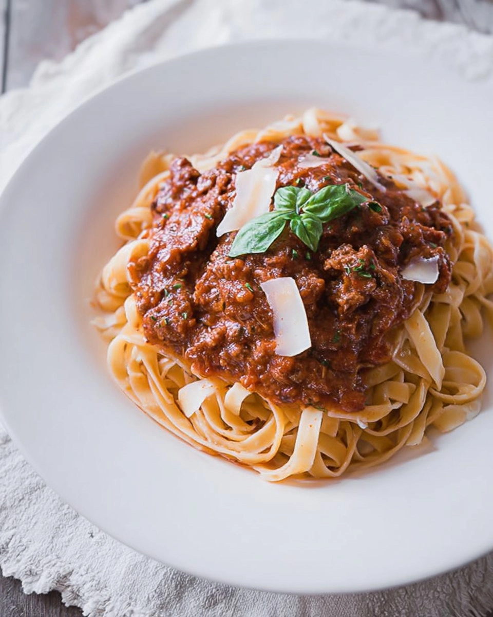 Pasta Bolognese mit Salsiccia