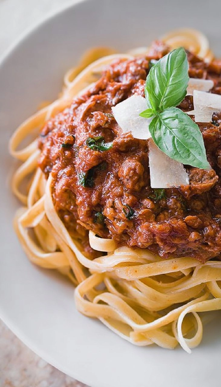 Pasta Bolognese mit Salsiccia