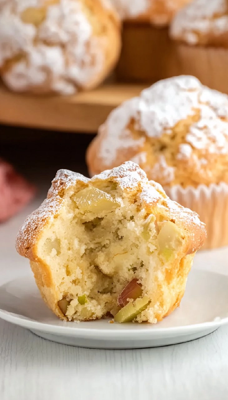 Rhabarbermuffins