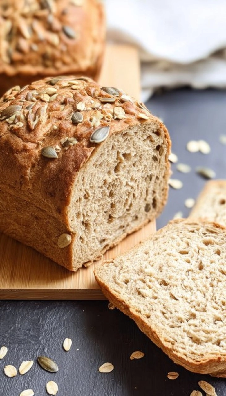 Sonnenblumenbrot mit Sauerteig