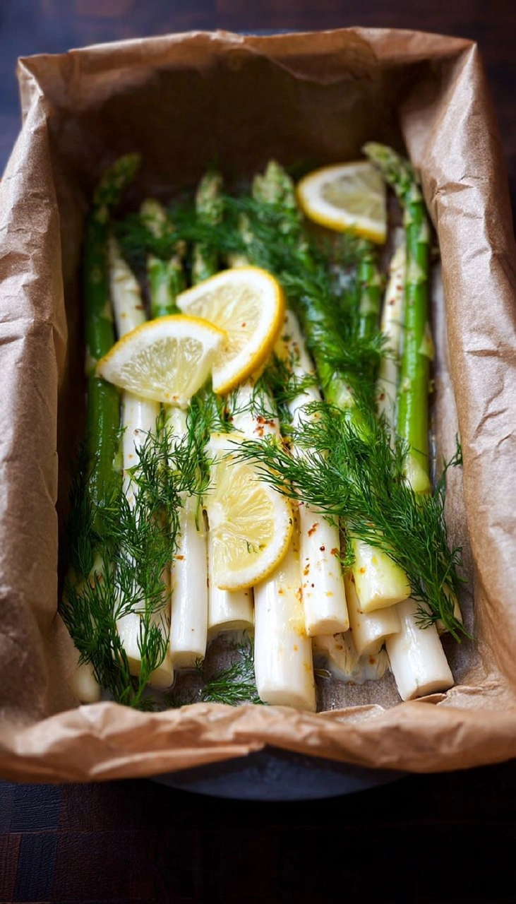 Spargel im Backofen