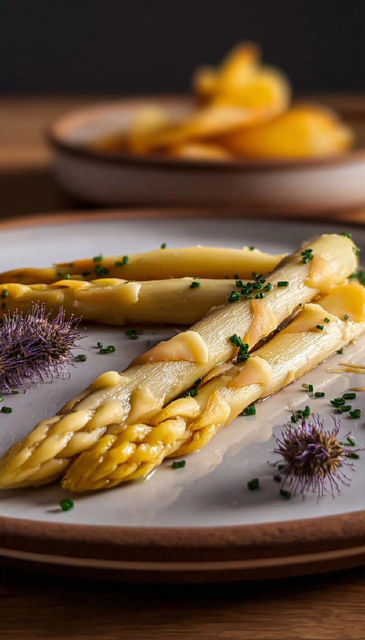 Spargel in Butter