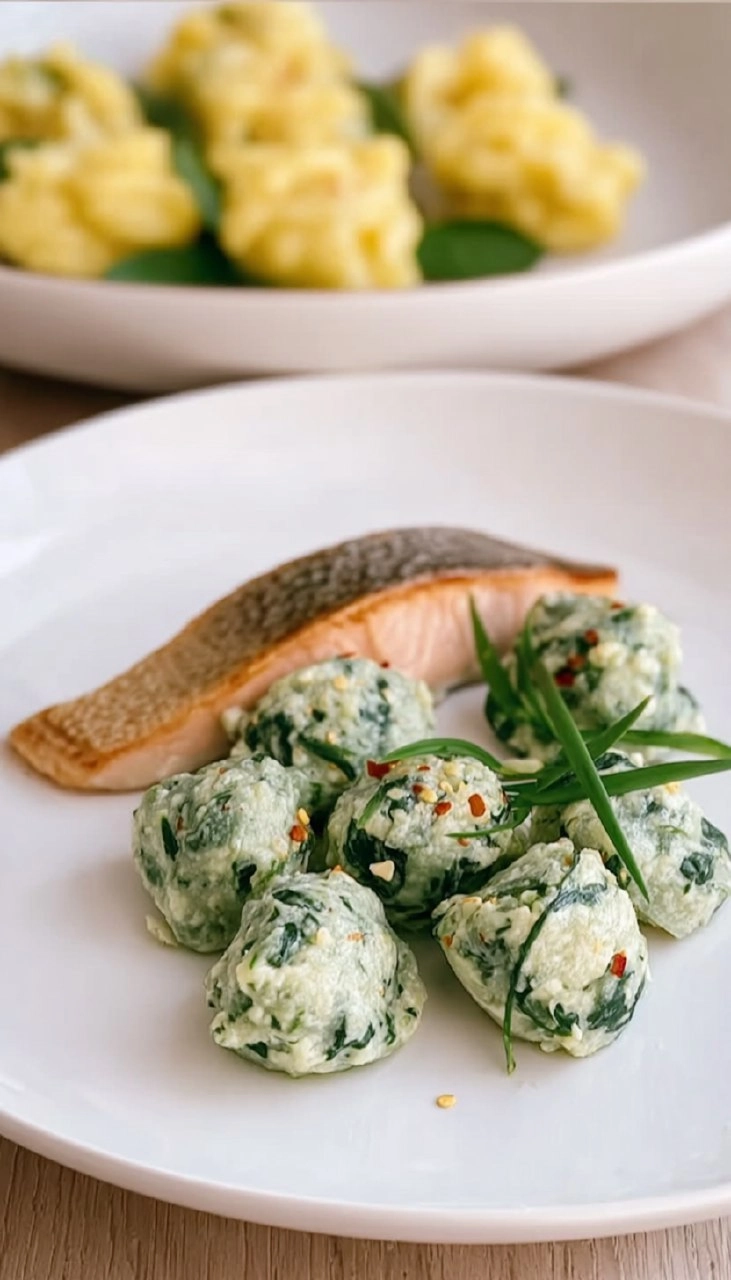 Spinat-Ricotta-Nocken