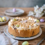 Stracciatella-Cheesecake-mit-Streuseln-Rezept