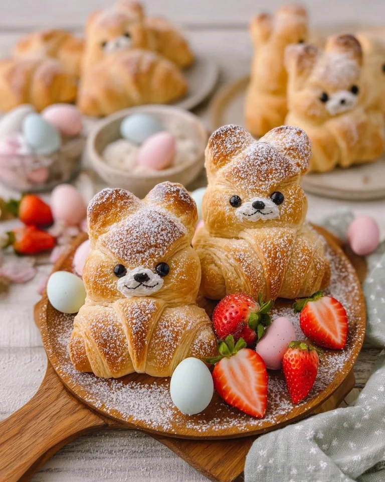 Suesse-Croissant-Osterhasen-Rezept