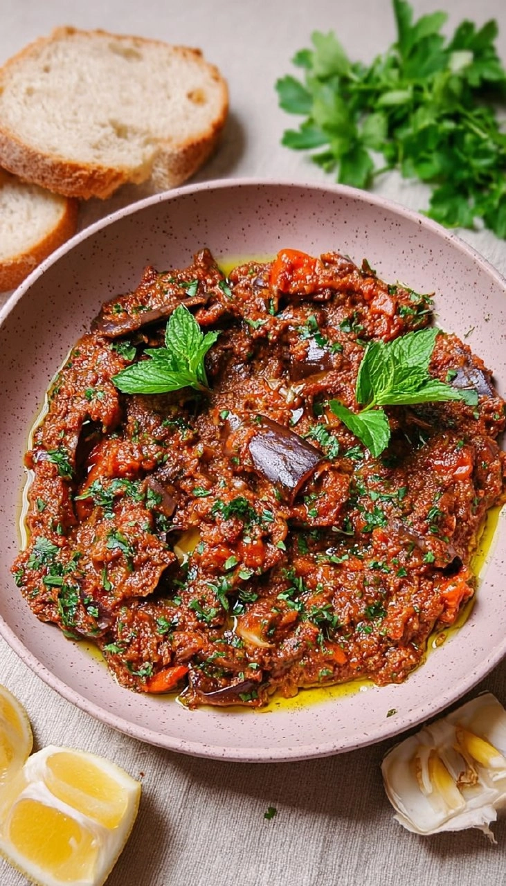 Zalouk – marokkanischer Auberginen-Salat