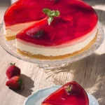 Erdbeerkuchen-mit-Pudding-Rezept