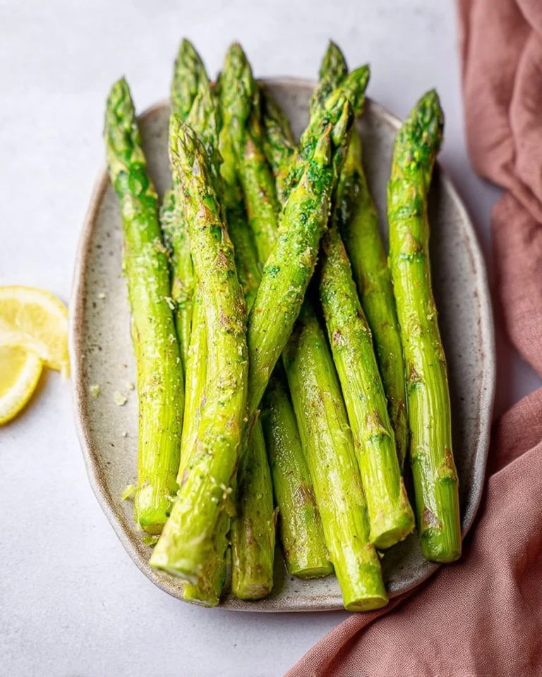 Gruener-Spargel-aus-der-Heissluftfritteuse-Rezept