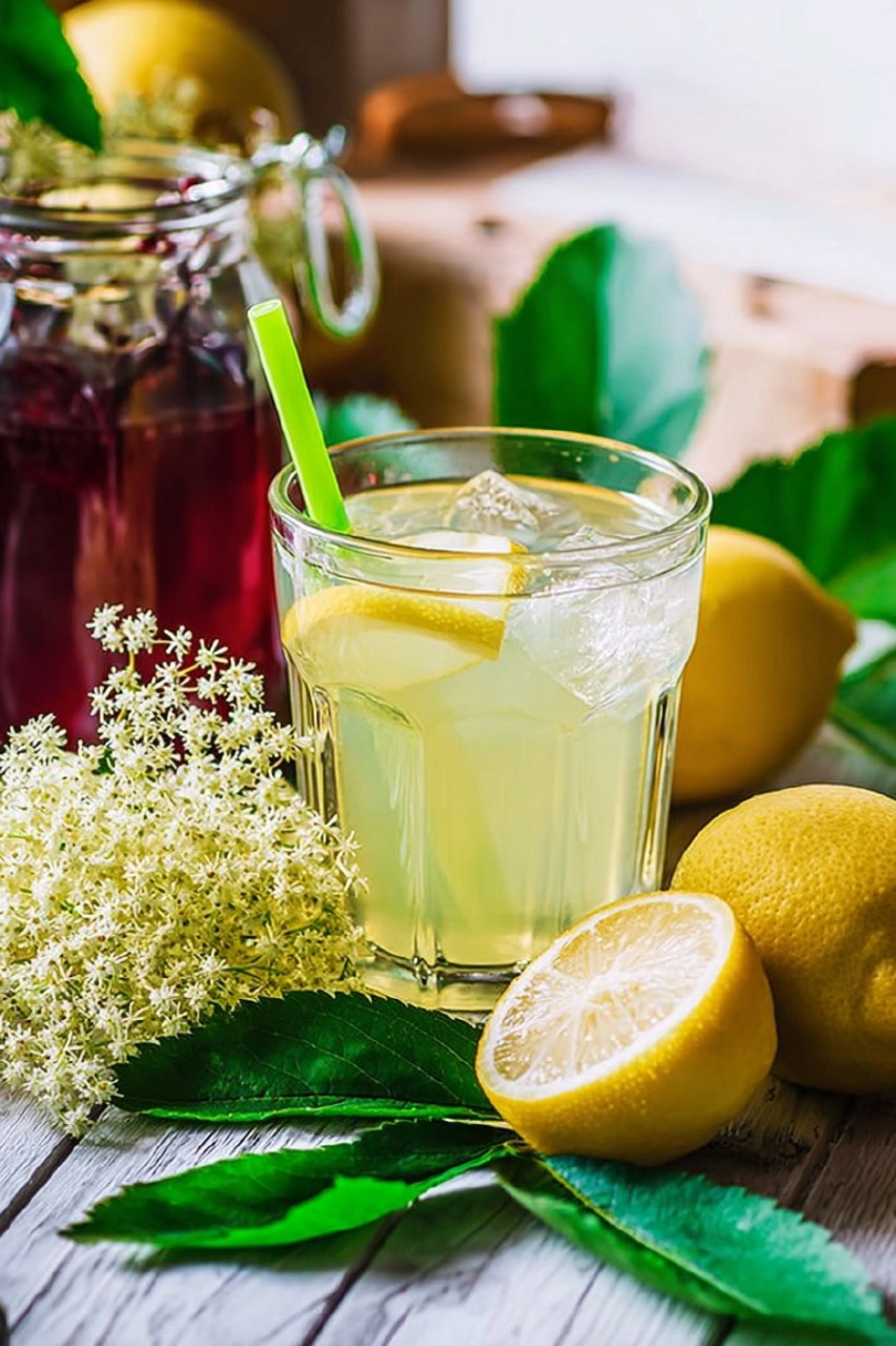 Holunderblütensirup