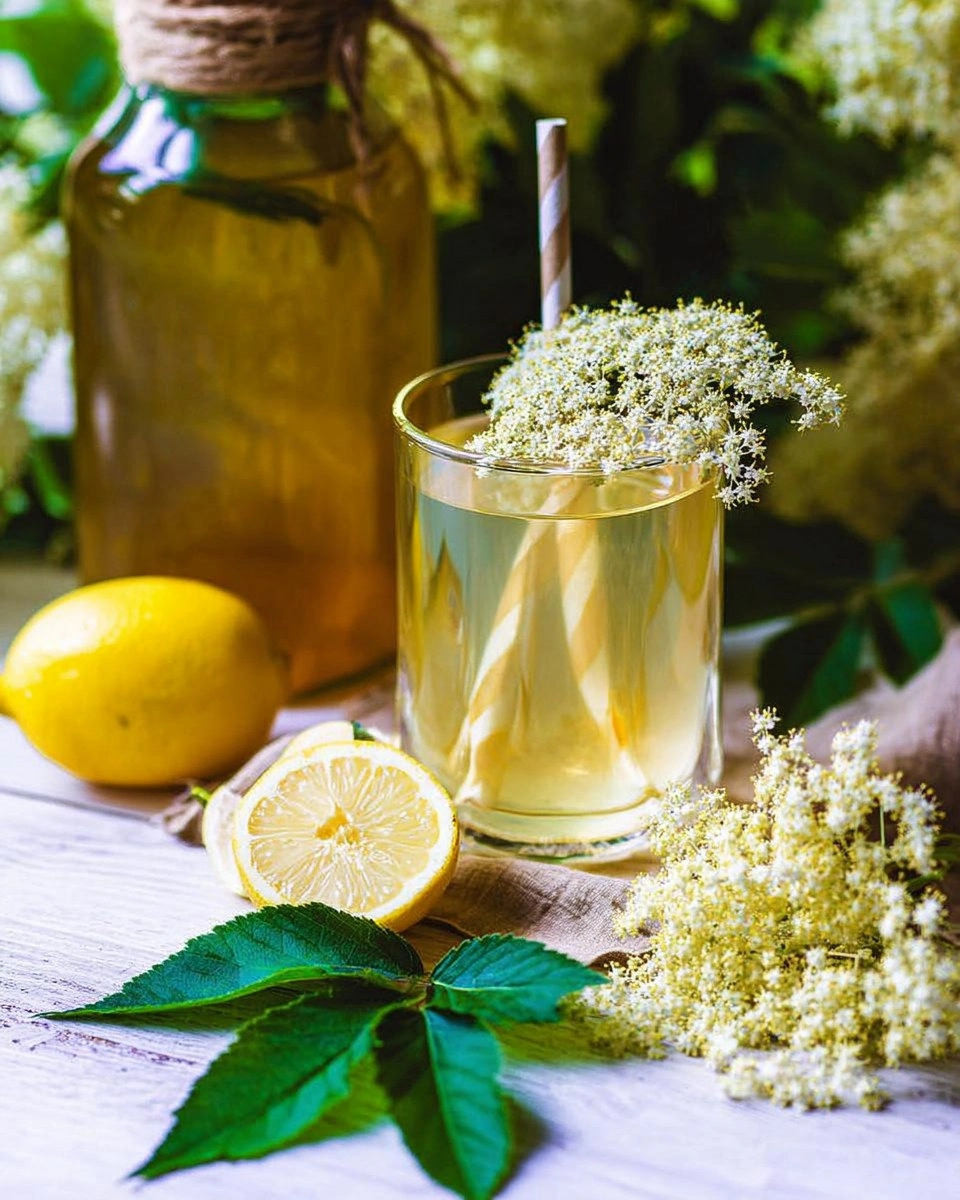 Holunderblütensirup