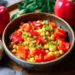 Maissalat-mit-Paprika-Rezept