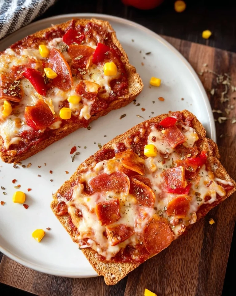 Pizza-Toast-aus-der-Heissluftfritteuse-Rezept