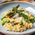 Risotto-mit-gruenem-Spargel-Rezept