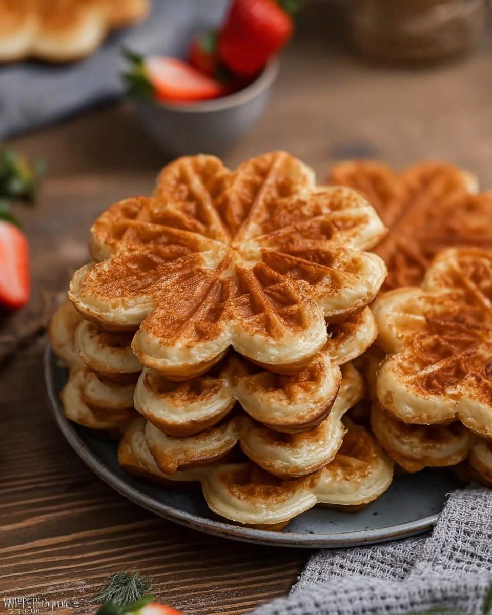 Waffelteig für Herzwaffeln